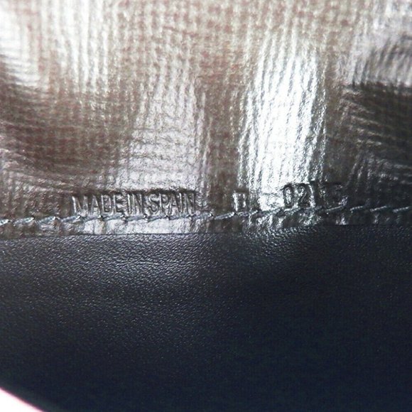 DUNHILL Card Case Boton Leather Authentic USED - Picture 11 of 11